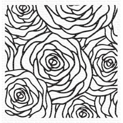 My Favorite Things Rubber Stamp - Roses All Around